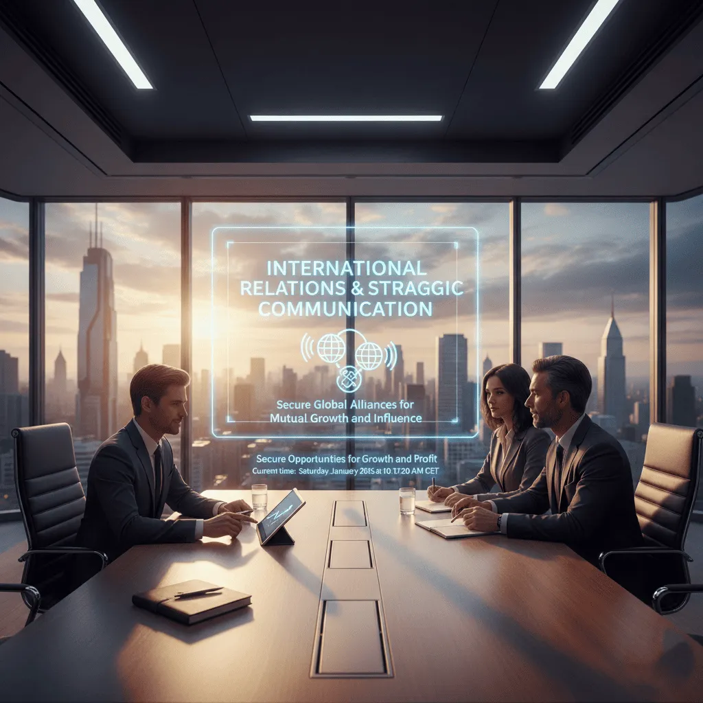 marrëdhënie ndërkombëtare & komunikim strategjik marrëdhënie ndërkombëtare & komunikim strategjik