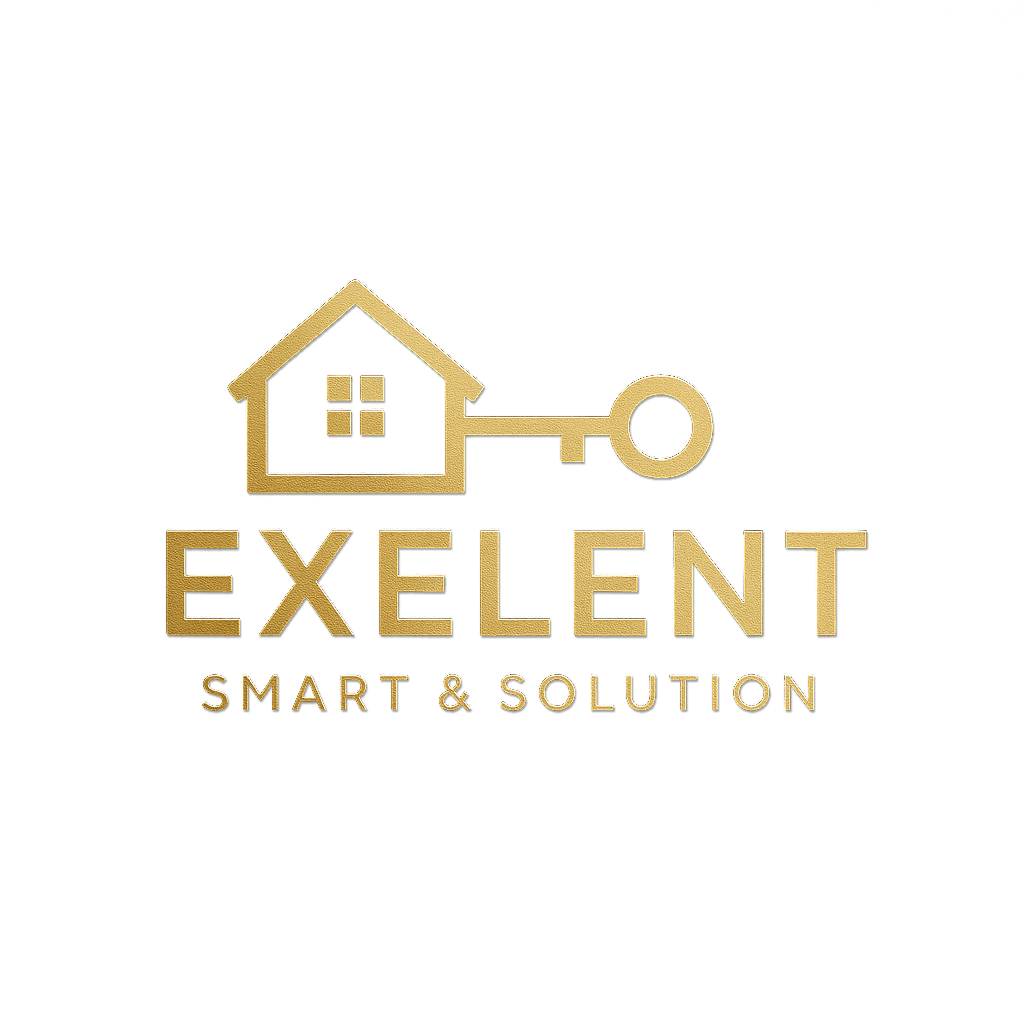 logo exelent smart & solution elegante