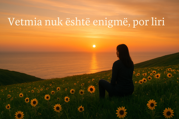 Kur Vetmia Nuk Është Enigmë, por Liri kur vetmia nuk Është enigmë, por liri