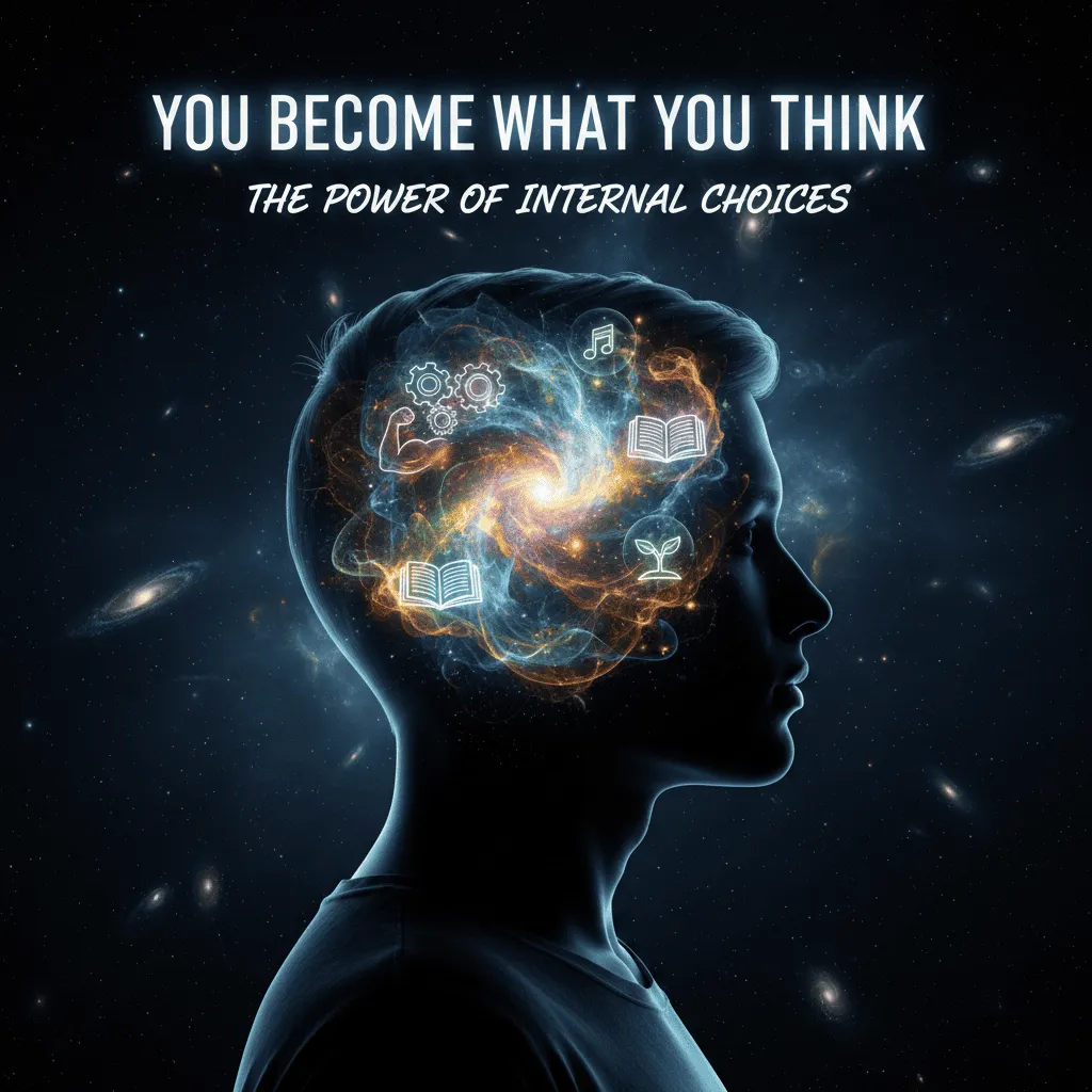 ti bëhesh ajo që mendon fuqia e zgjedhjeve të brendshme