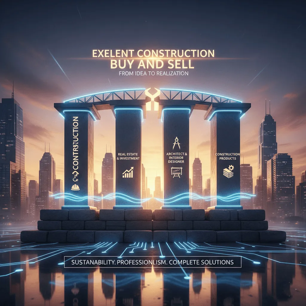 katër kolonat portante të exelent construction buy and sell